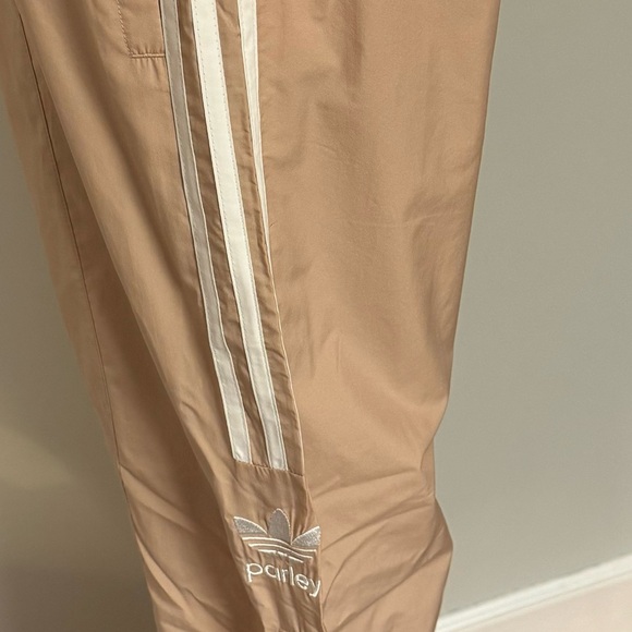 Adidas x Parley track pants, beige, size small - Picture 5 of 12